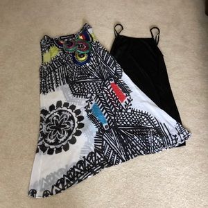 Colorful shift dress